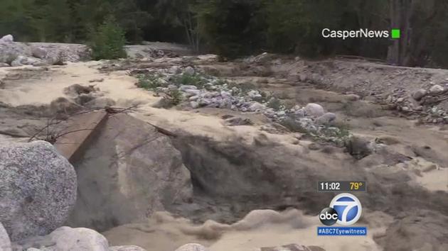 Man swept away in flash flood while hiking in Forest Falls