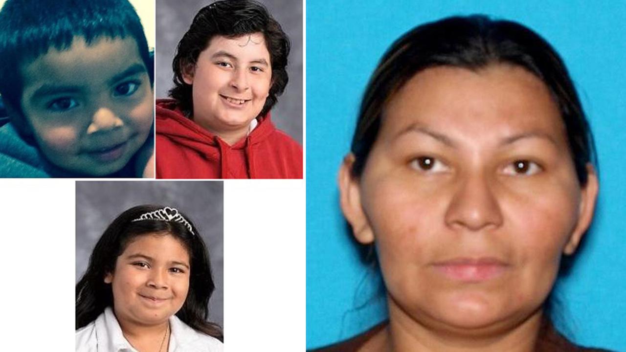 3 children of slain father found safe after AMBER Alert issued