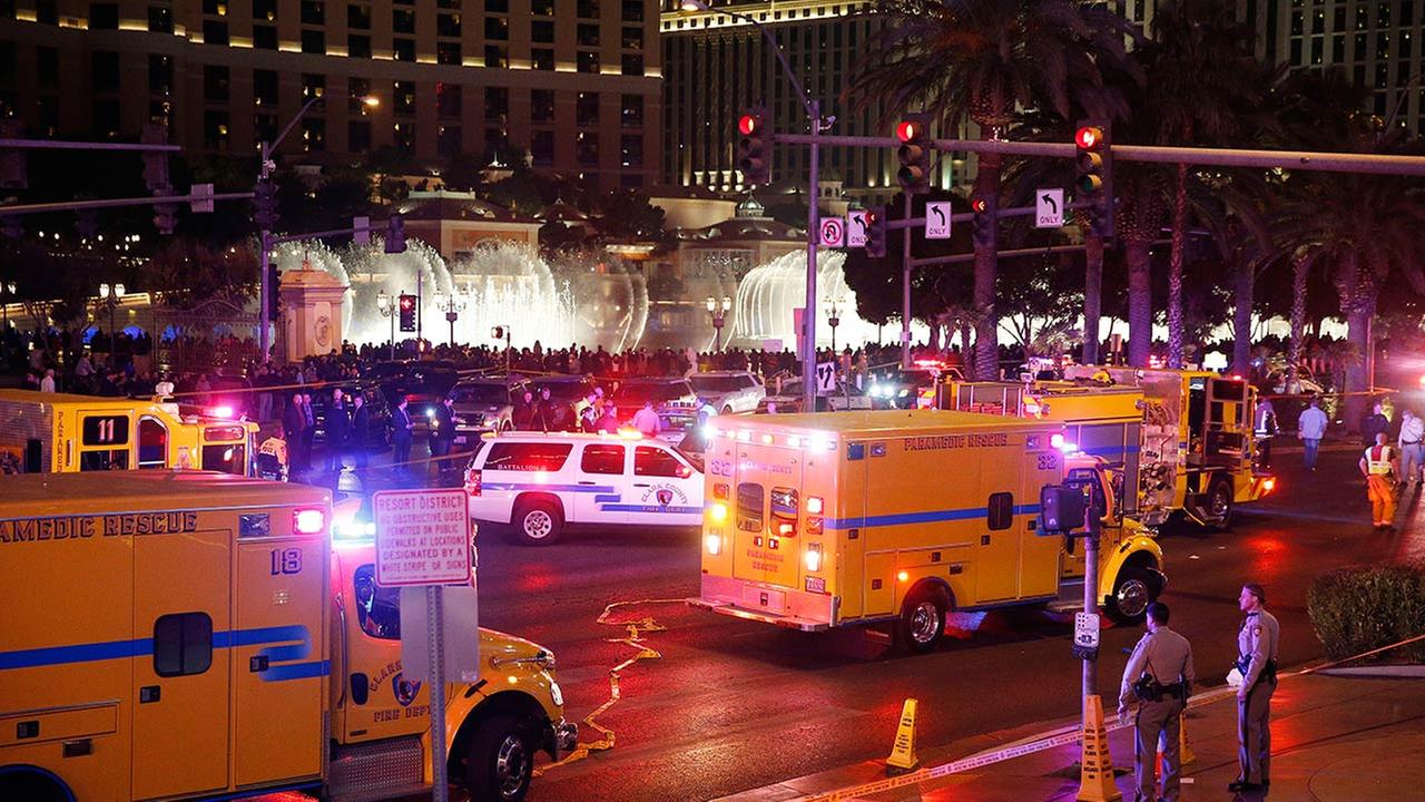 Driver deliberately plows into people on Vegas Strip; 1 dies
