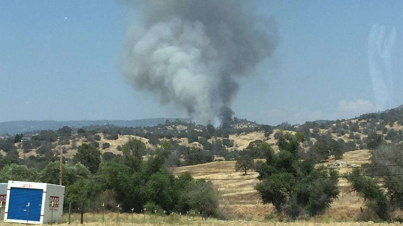 Highway 168 shut down in Fresno County due to wildfire; residents ordered to evacuate