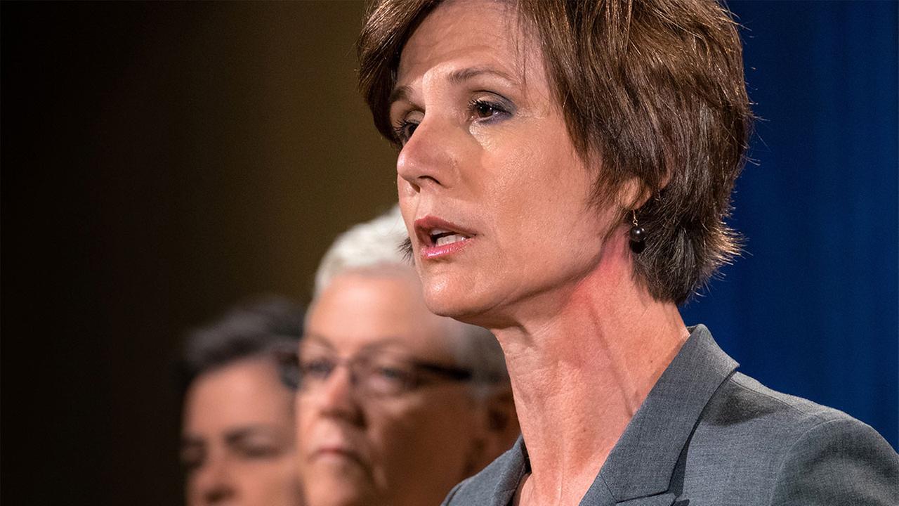 Trump fires Justice Dept. head over executive order defiance