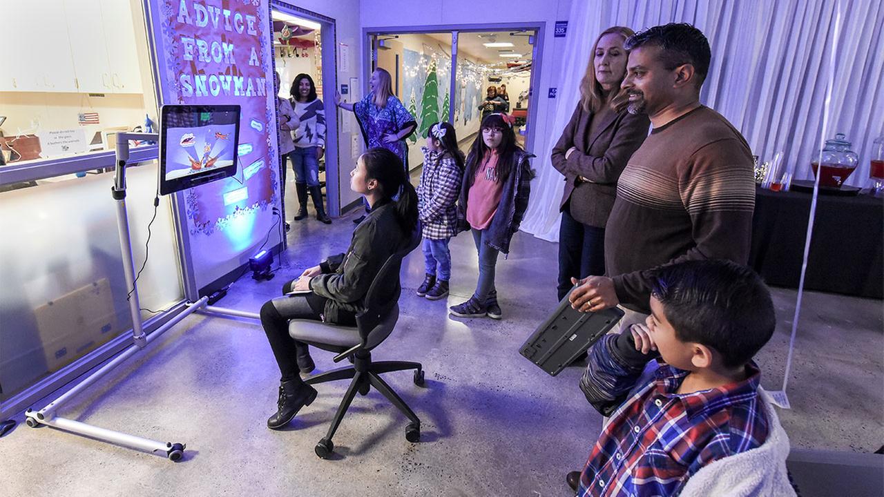 Reception Celebrates Addicott Elementary School's Newly Modernized Campus