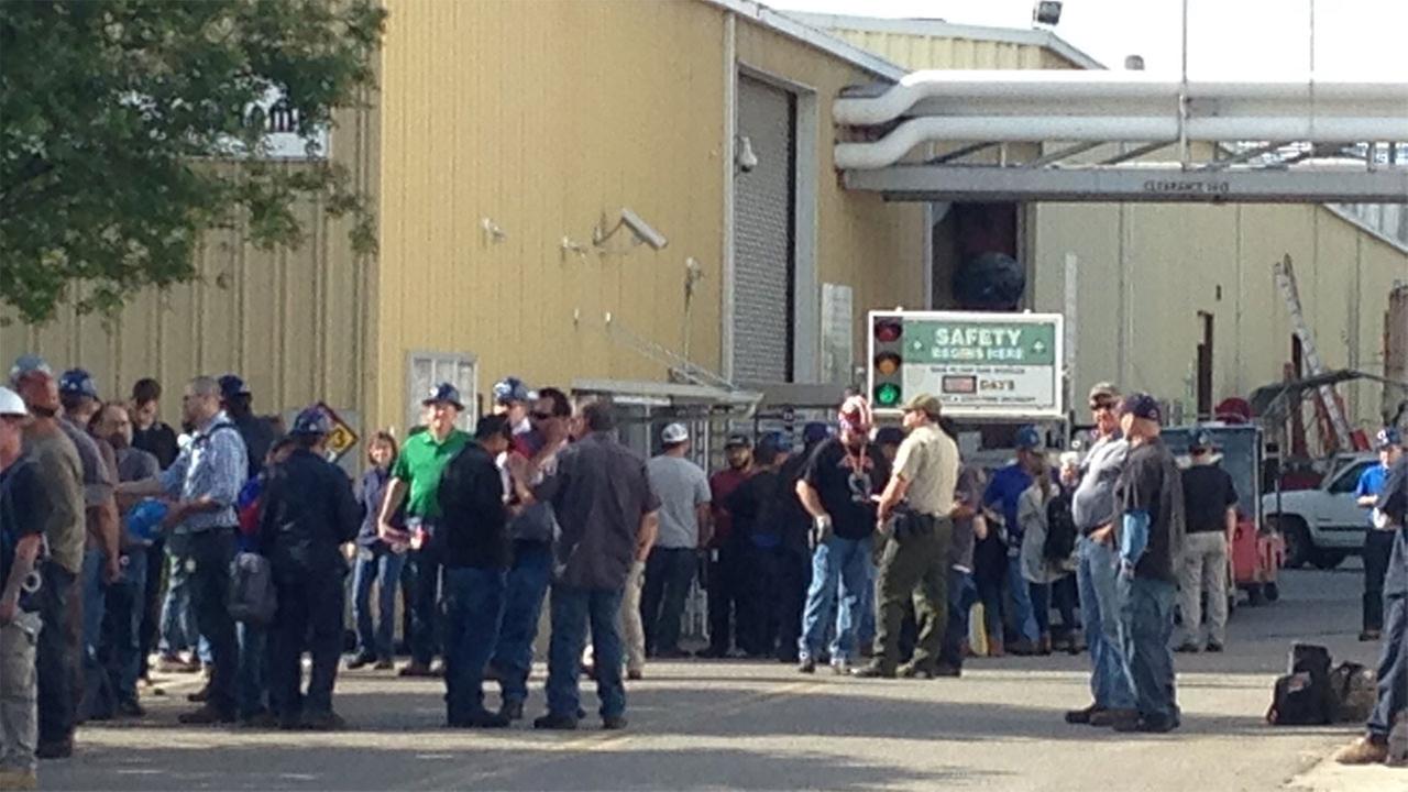 HAZMAT situation in East Central Fresno, Gallo winery evacuated