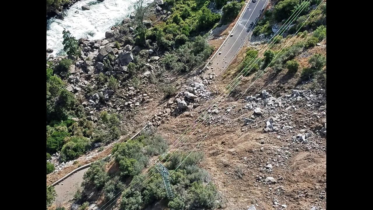 El Portal road will remain closed through this weekend due to a rockfall