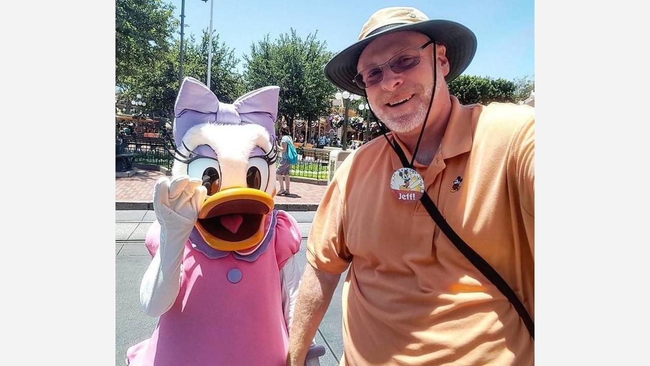 California Resident Jeff Reitz visits Disneyland Resort  For 2,000th consecutive day, Thursday