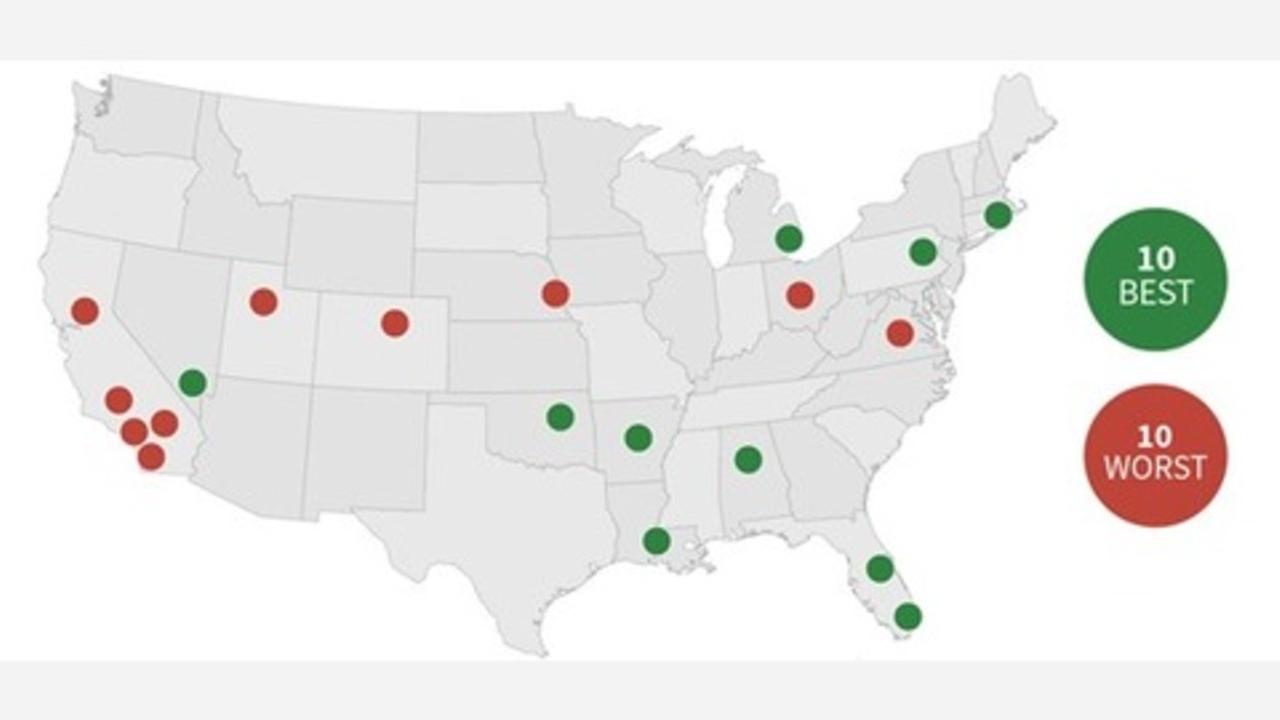 Study: Fresno drivers some of the worst in the country