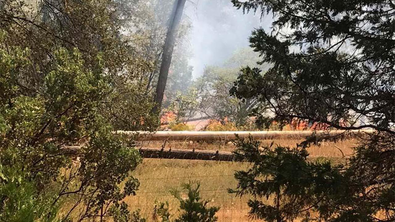 Fire in Mariposa County prompts evacuation orders