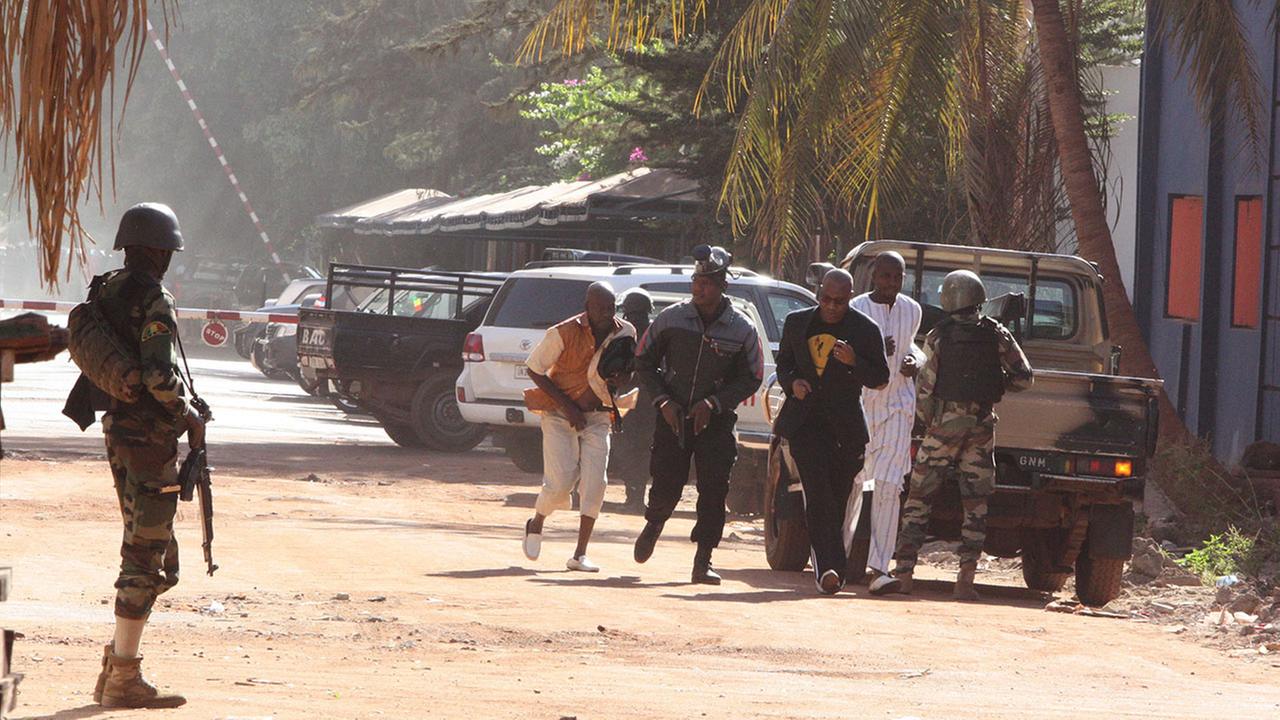 Gunmen attack hotel in Mali's capital, killing at least 20