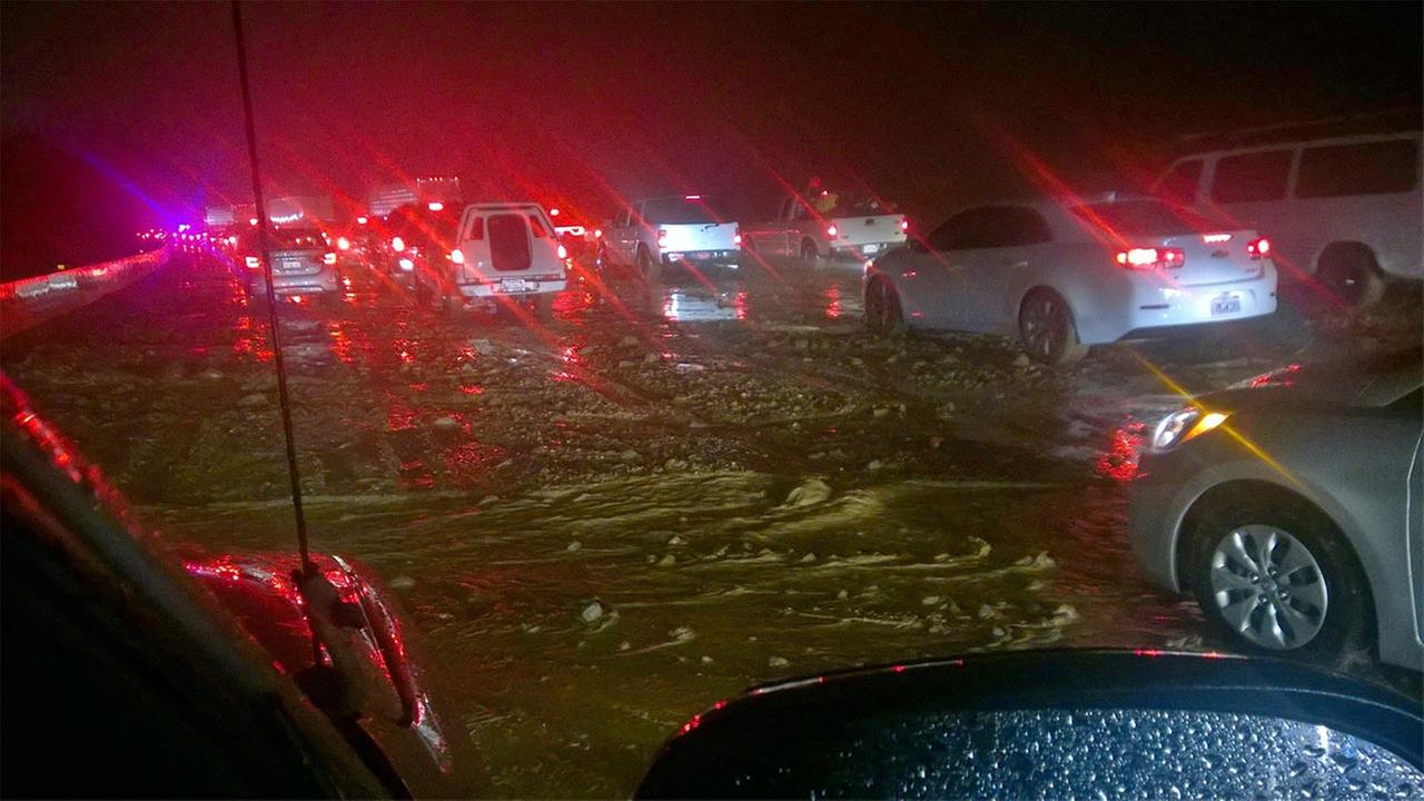 I-5 over the Grapevine is back open after mudslide