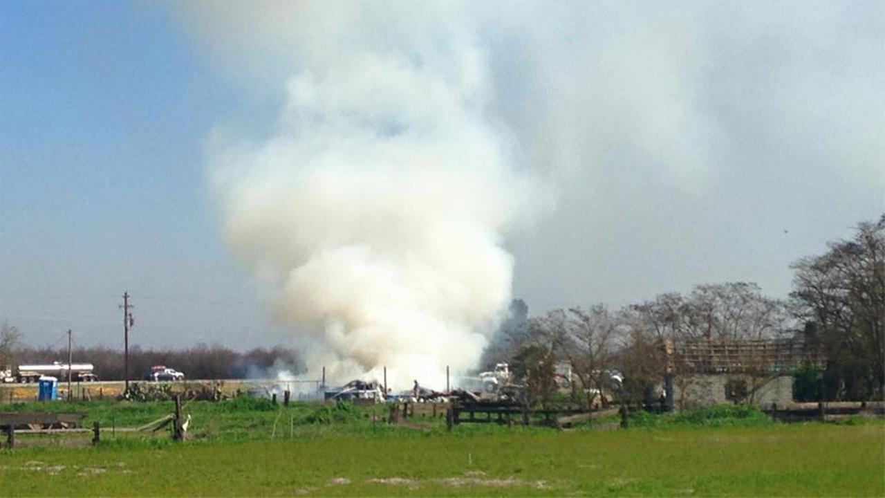 1 person airlifted after residential fire in Merced County