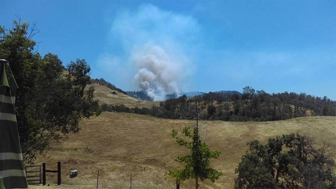 'Broken Fire' burns 100 acres between Coarsegold and Oakhurst