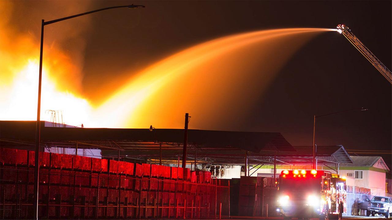 PHOTOS: Initiative Foods fire in Sanger