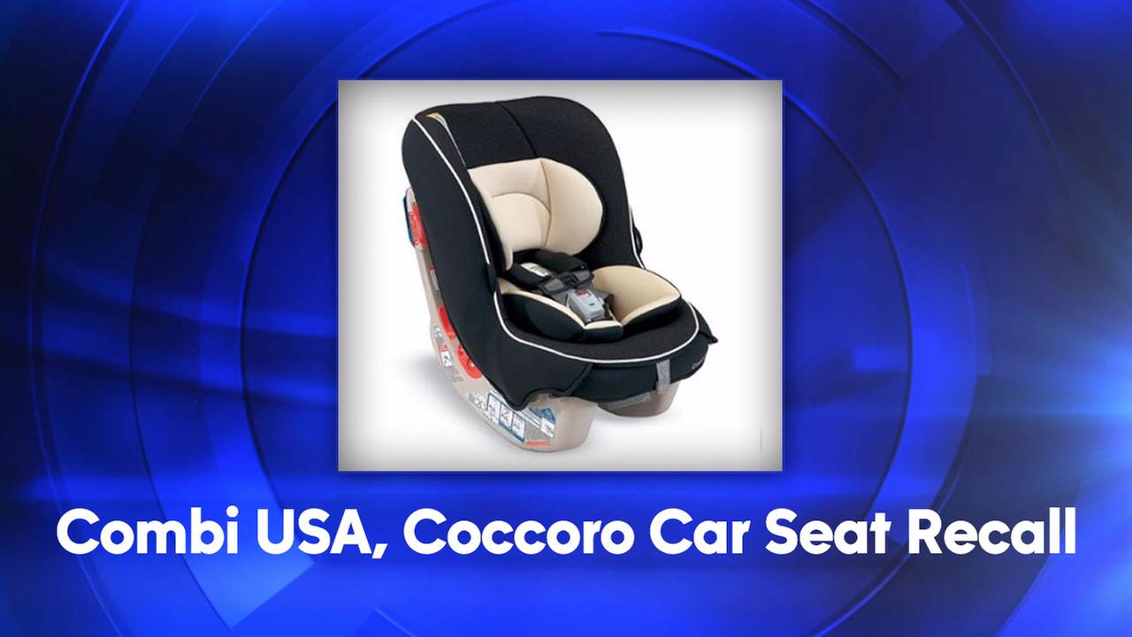 Combi recalls child car seats for risk of chest injuries