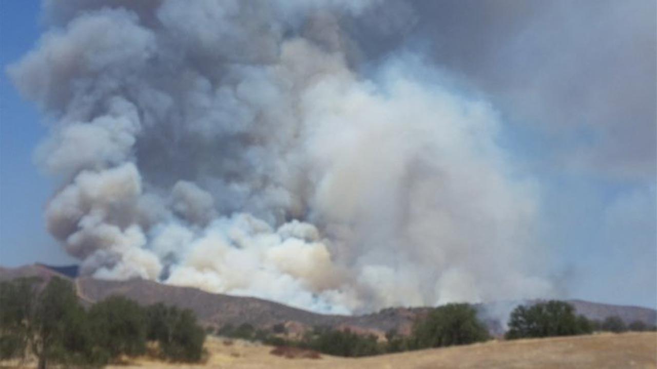 Mineral Fire near Coalinga grows to 5,000 acres