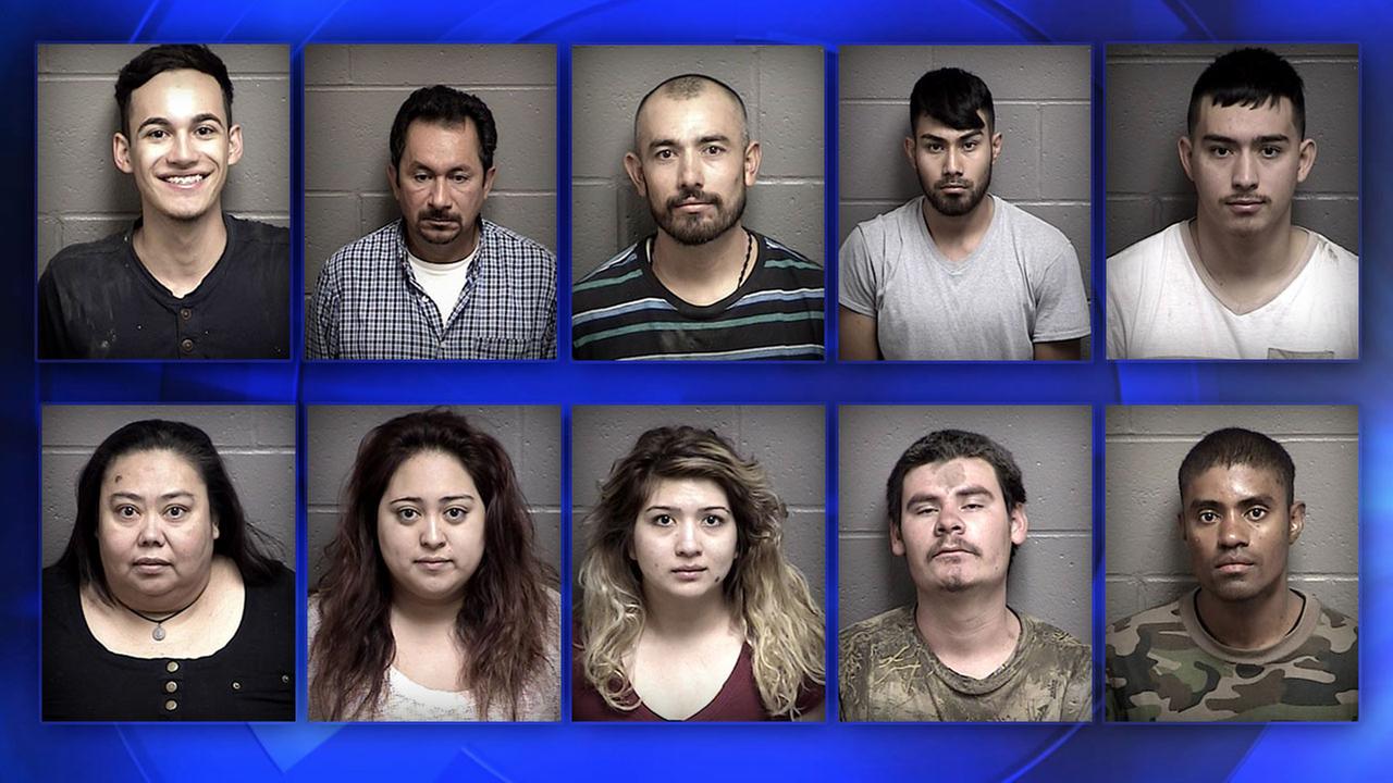 Mariposa pot bust leads to the arrest of 10 people