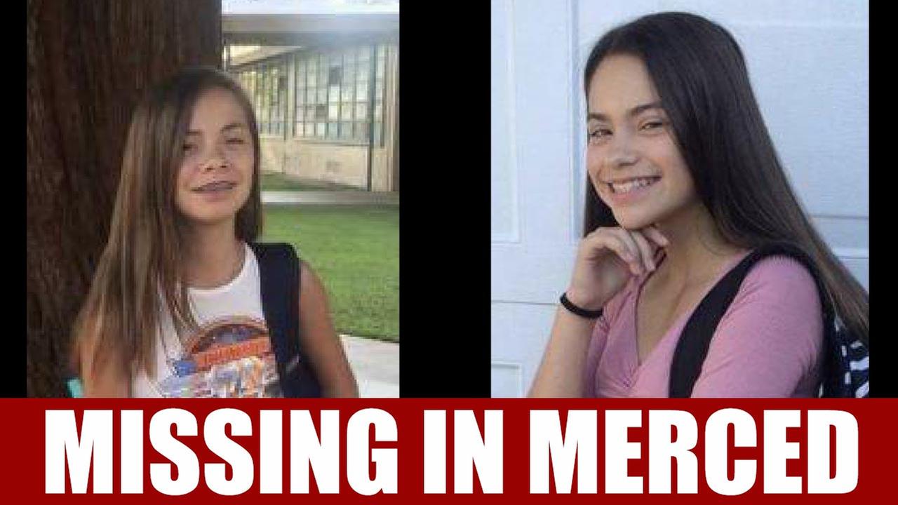 Merced Police look for 2 missing girls