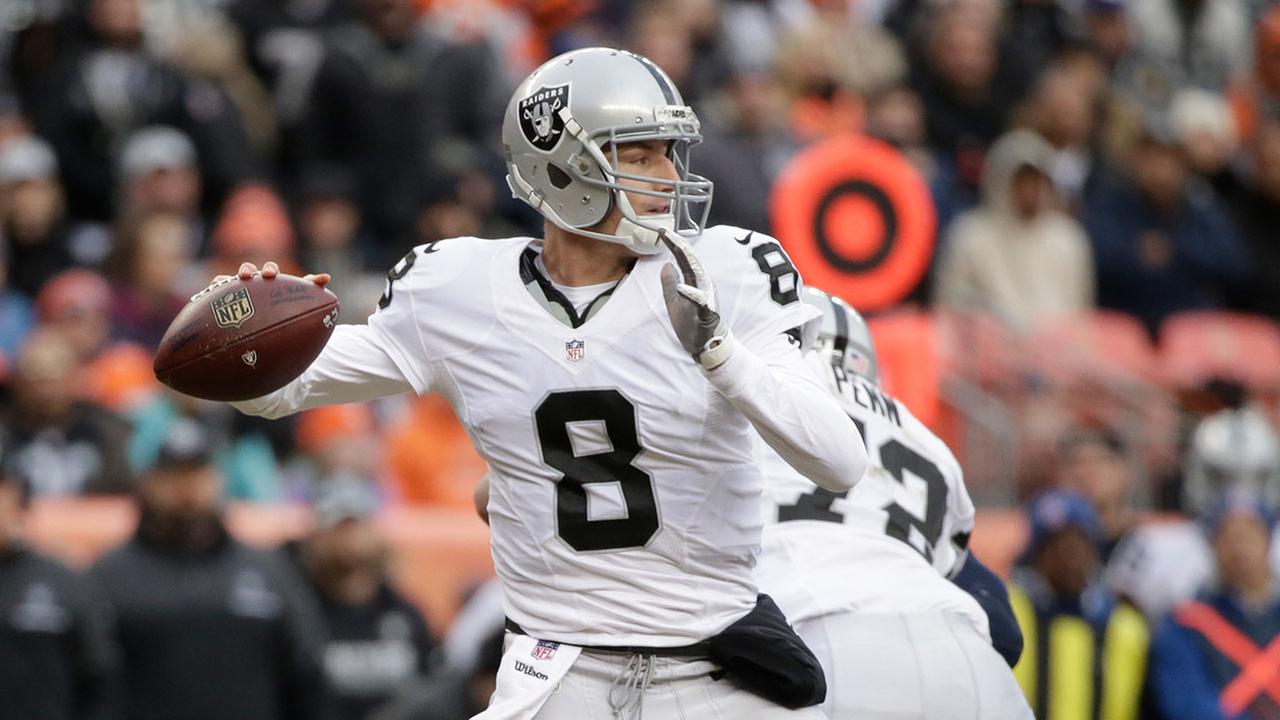 Raiders to start Connor Cook at QB against Texans