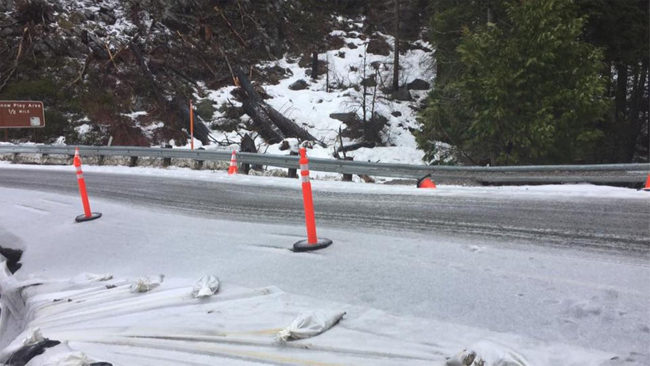 Highway 41 closed near Yosemite National Park entrance