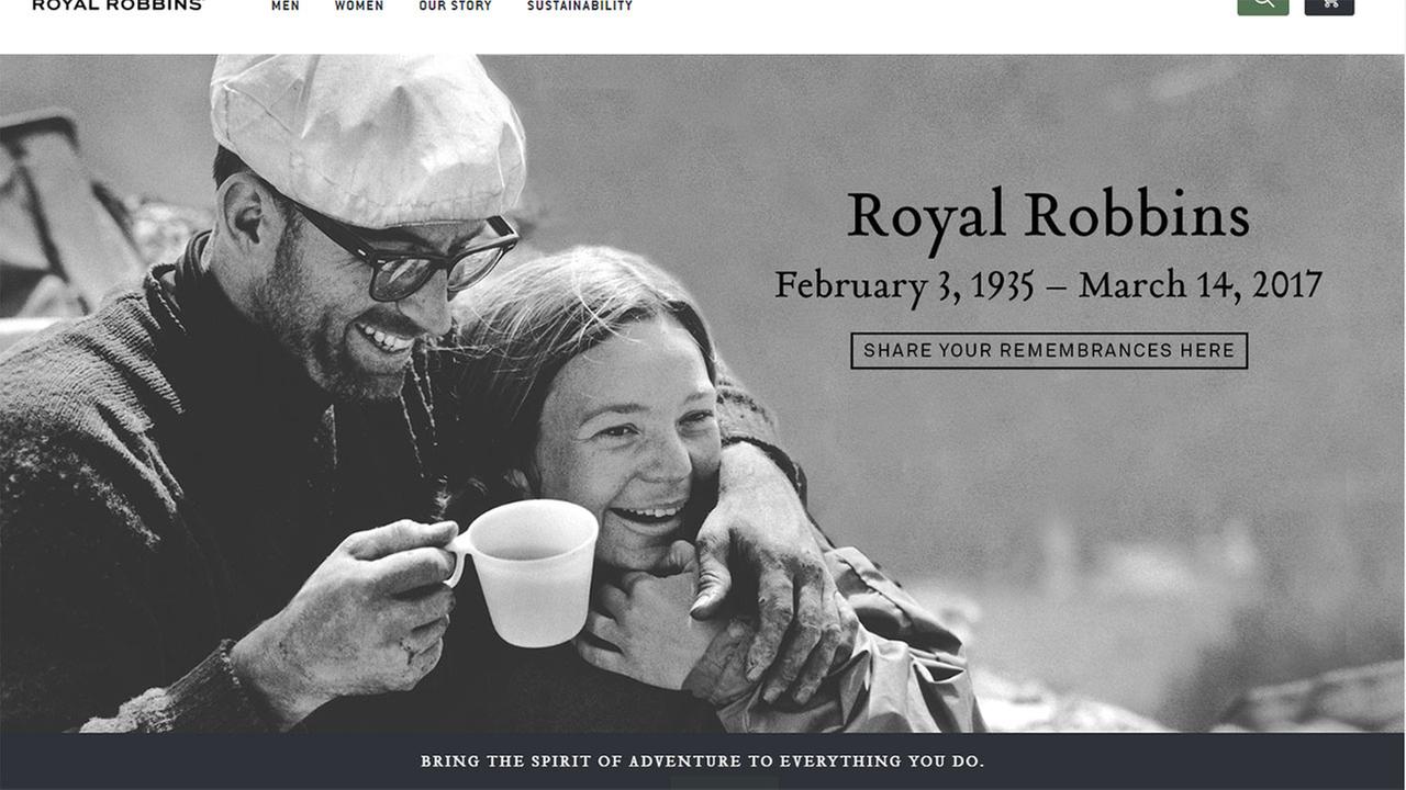 Royal Robbins 1935-2017