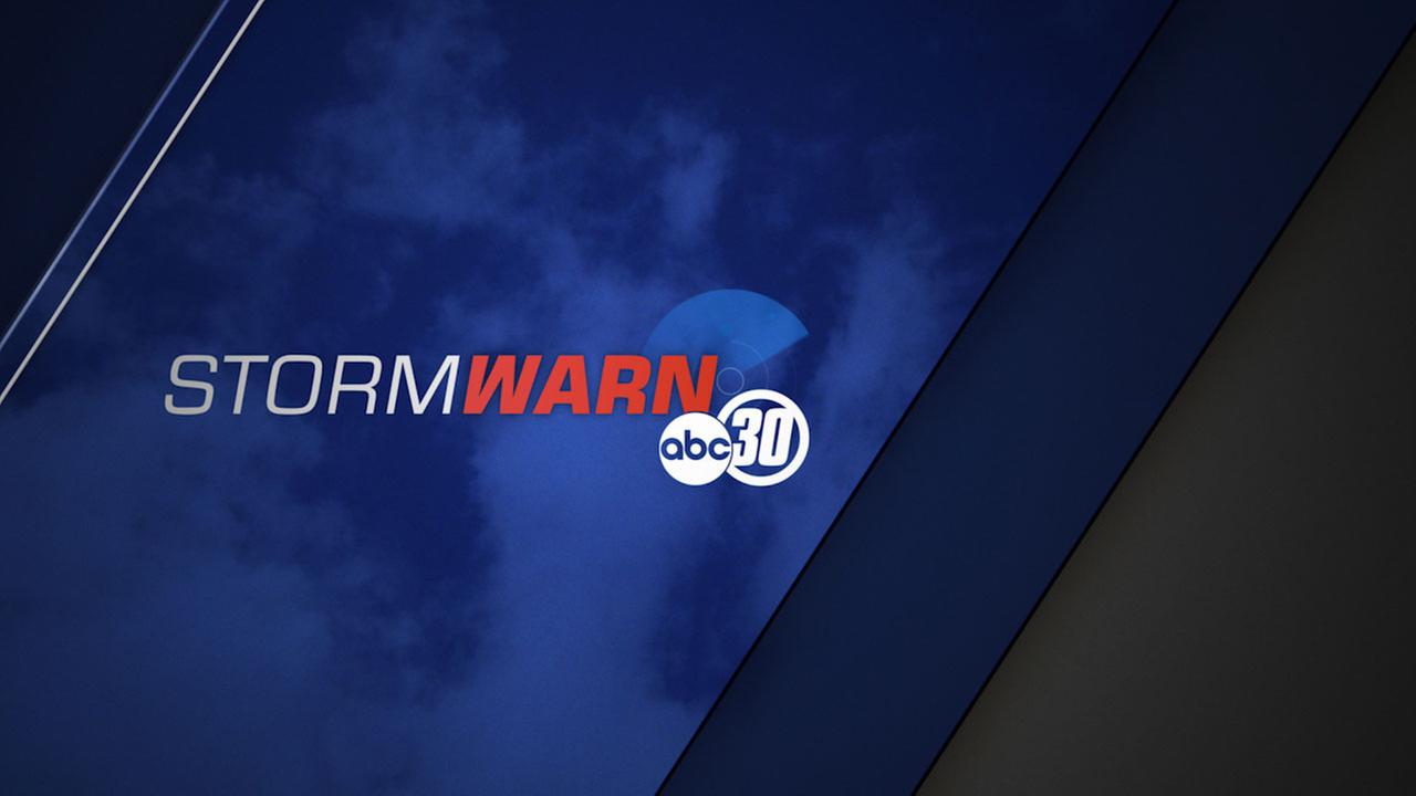 Dark clouds and wet weather converge on the Valley as storm rolls through