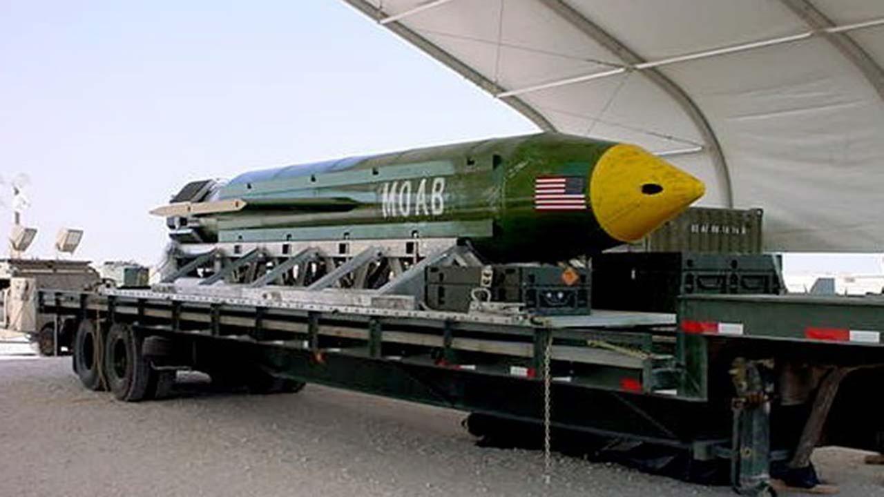 US dropped largest non-nuclear bomb in Afghanistan, Pentagon says