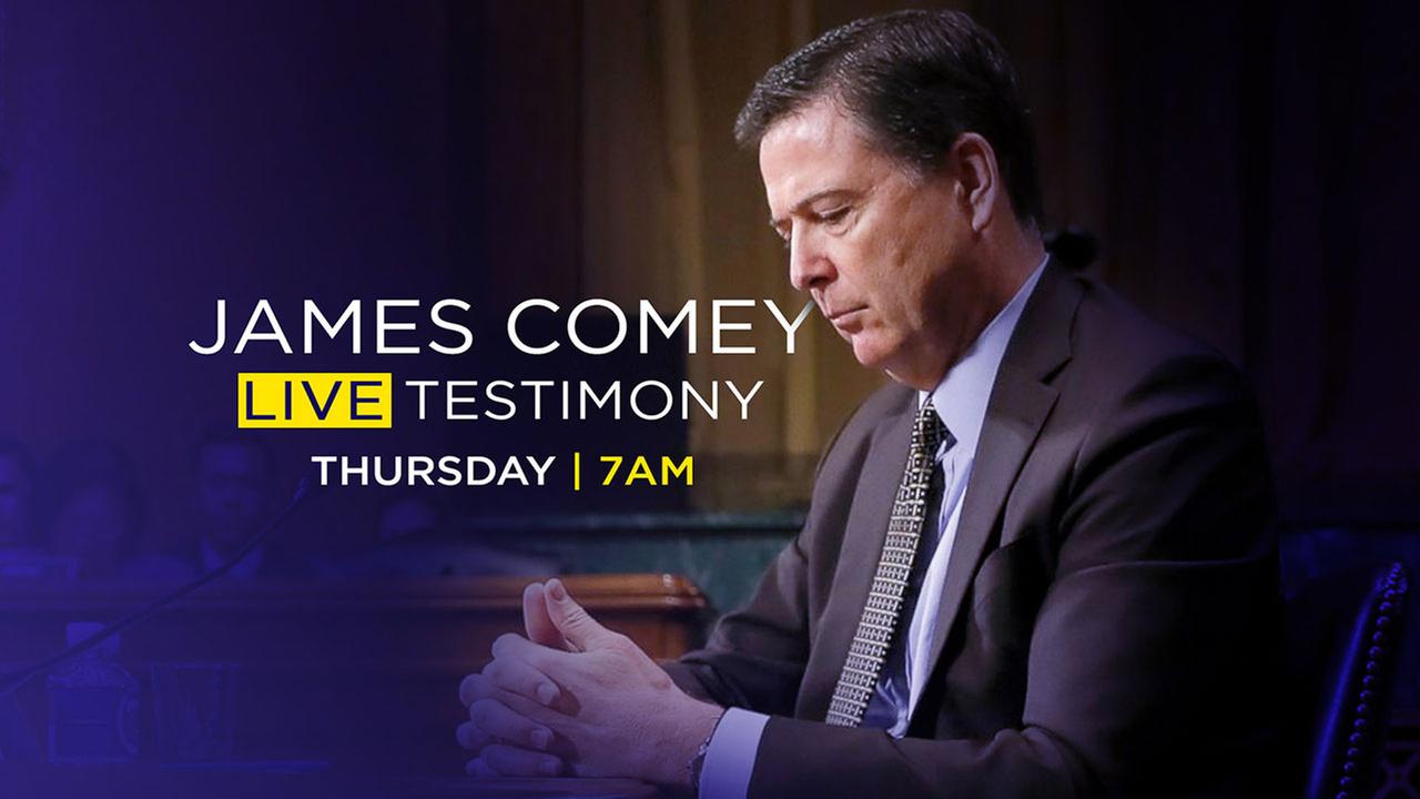 Fmr. FBI Director James Comey's prepared testimony released