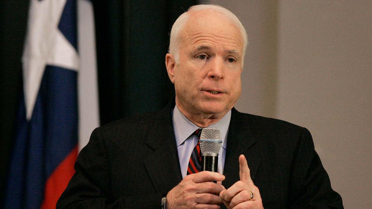 Sen. John McCain diagnosed with brain tumor