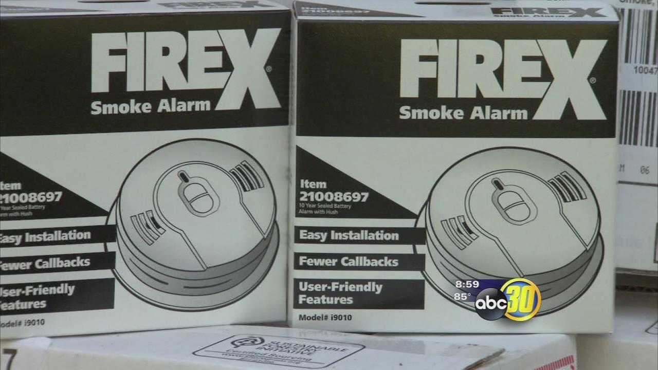 Red Cross hands out free smoke alarms in Fresno