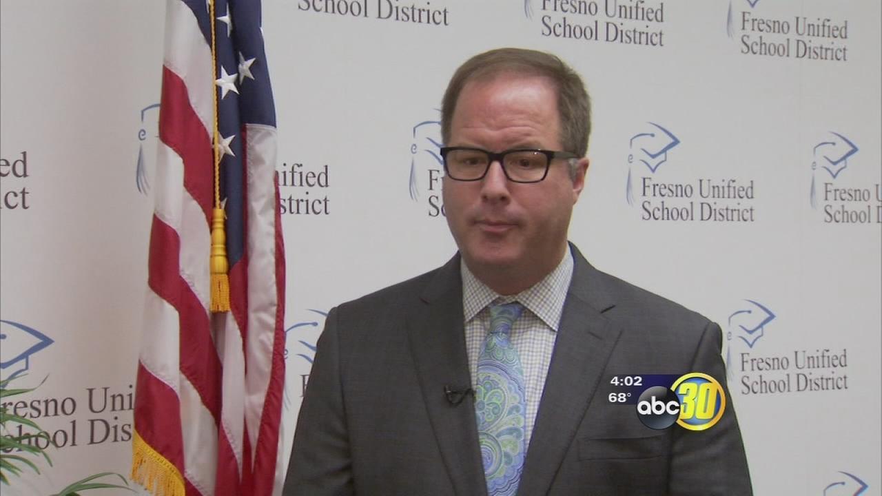 Fresno Unified Superintendent Michael Hanson to step down at school year's end