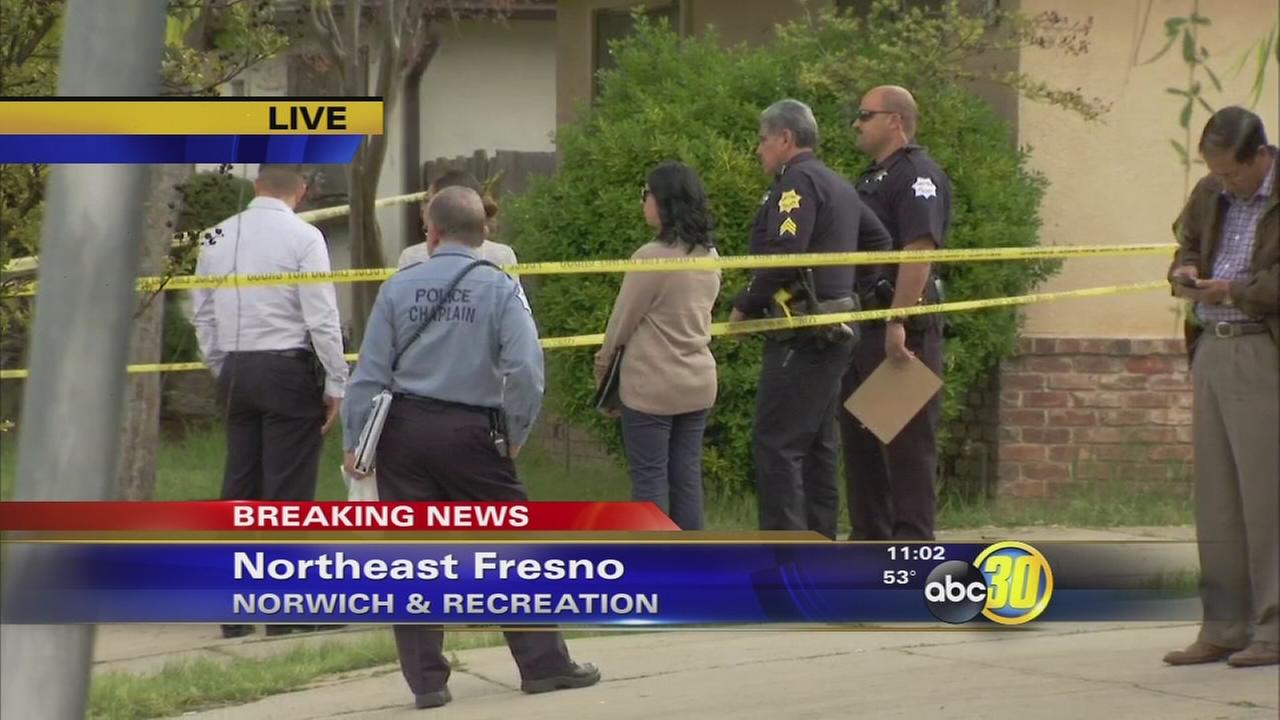 Police search suspect in Northeast Fresno homicide