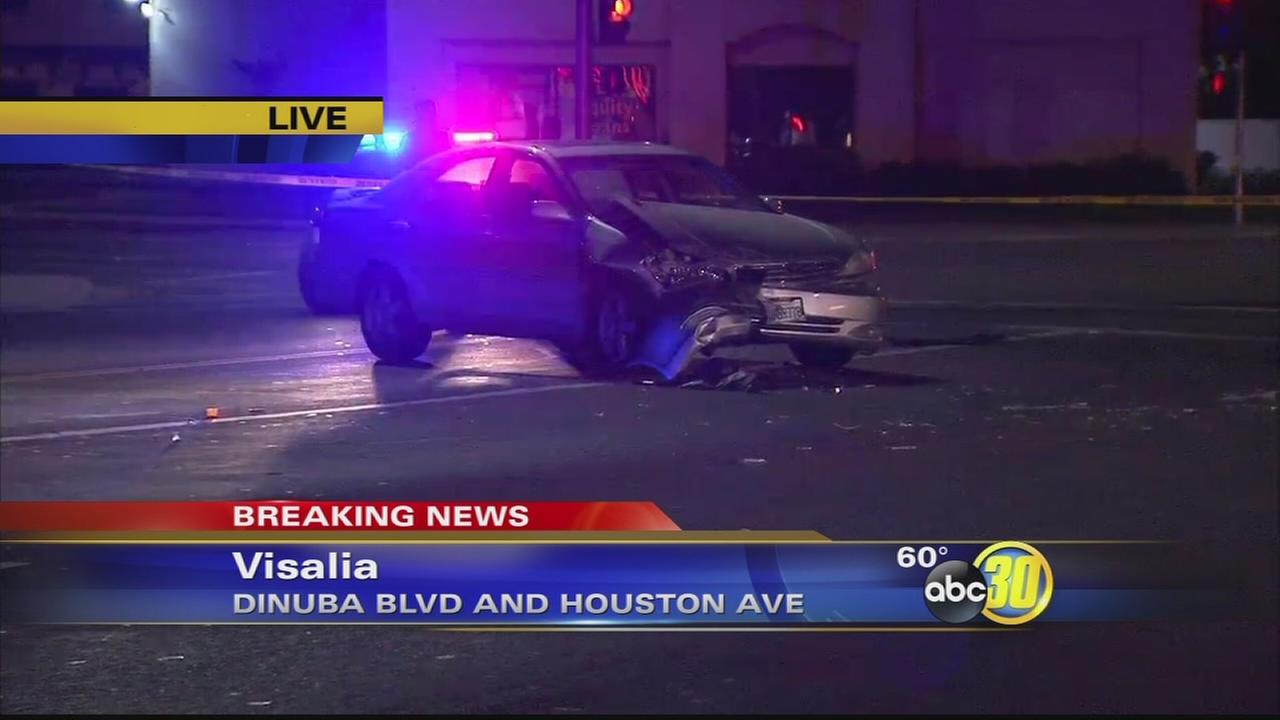 Pursuit in Visalia ends in Deputy involved shooting