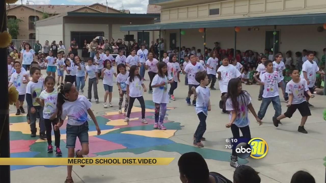 Merced kids celebrate different cultures with dance - KFSN-TV