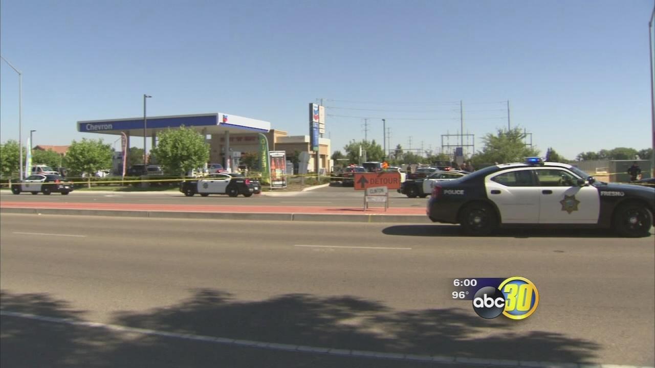 Fresno Police investigating officer-involved shooting in East Central Fresno - KFSN-TV