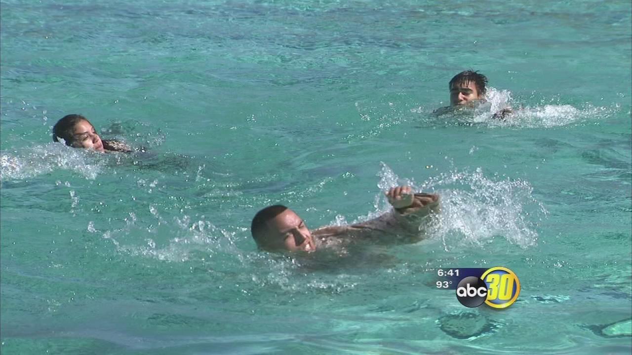 Future Marines dive in and get ready for boot camp