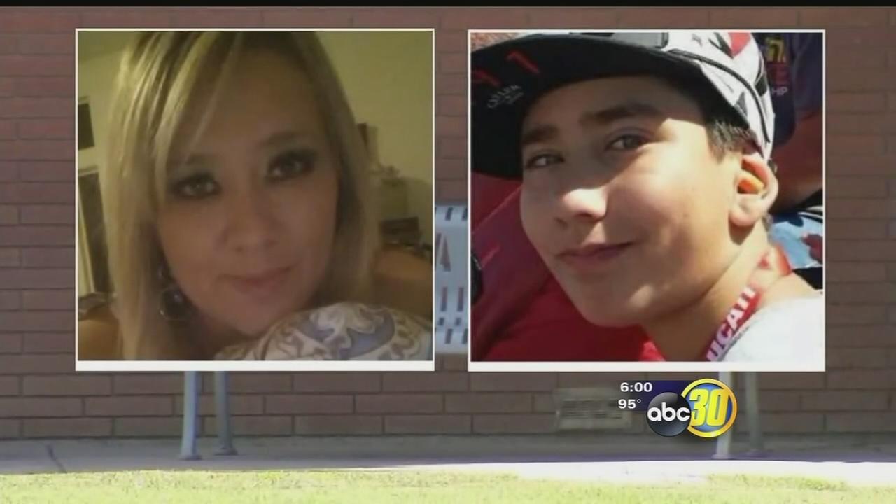 Community mourning after a crash in Merced County kills Merced teacher and her son - KFSN-TV