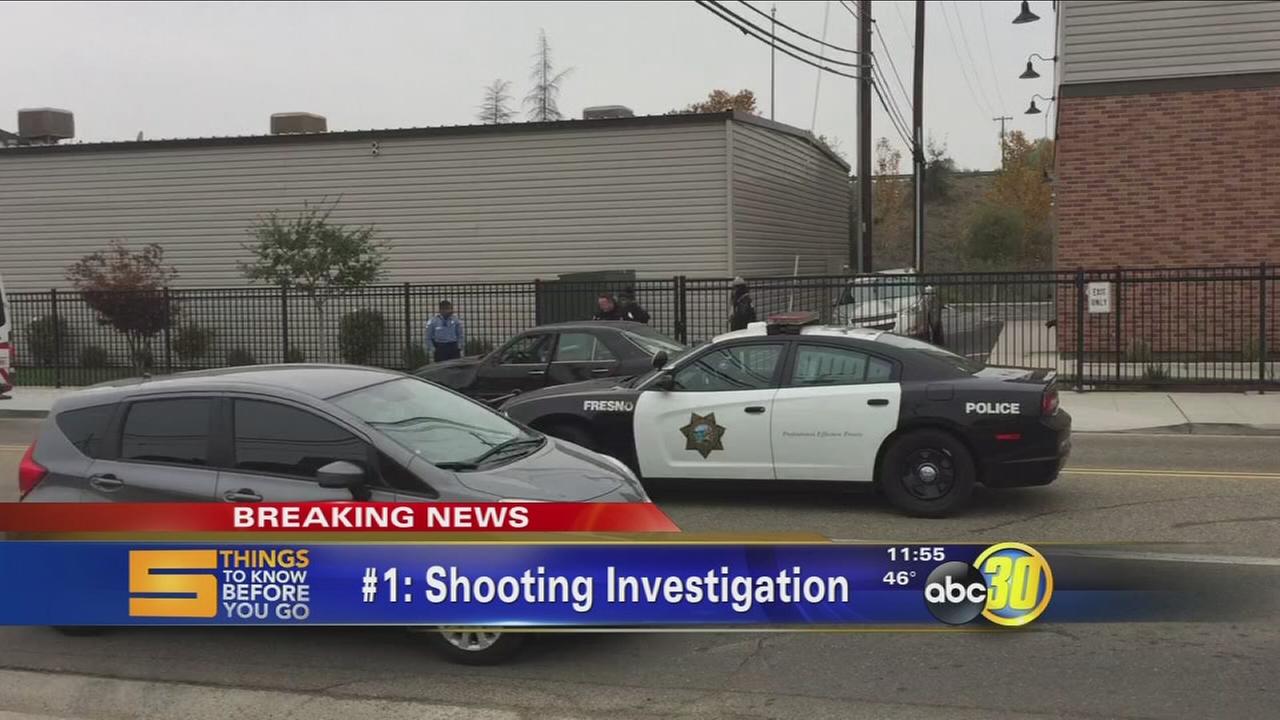 1 shot in Central Fresno