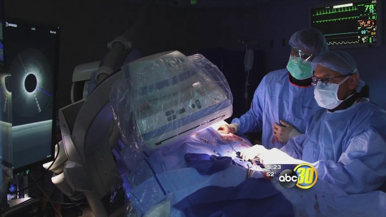 New Technology Unclogs Leg Arteries - KFSN-TV