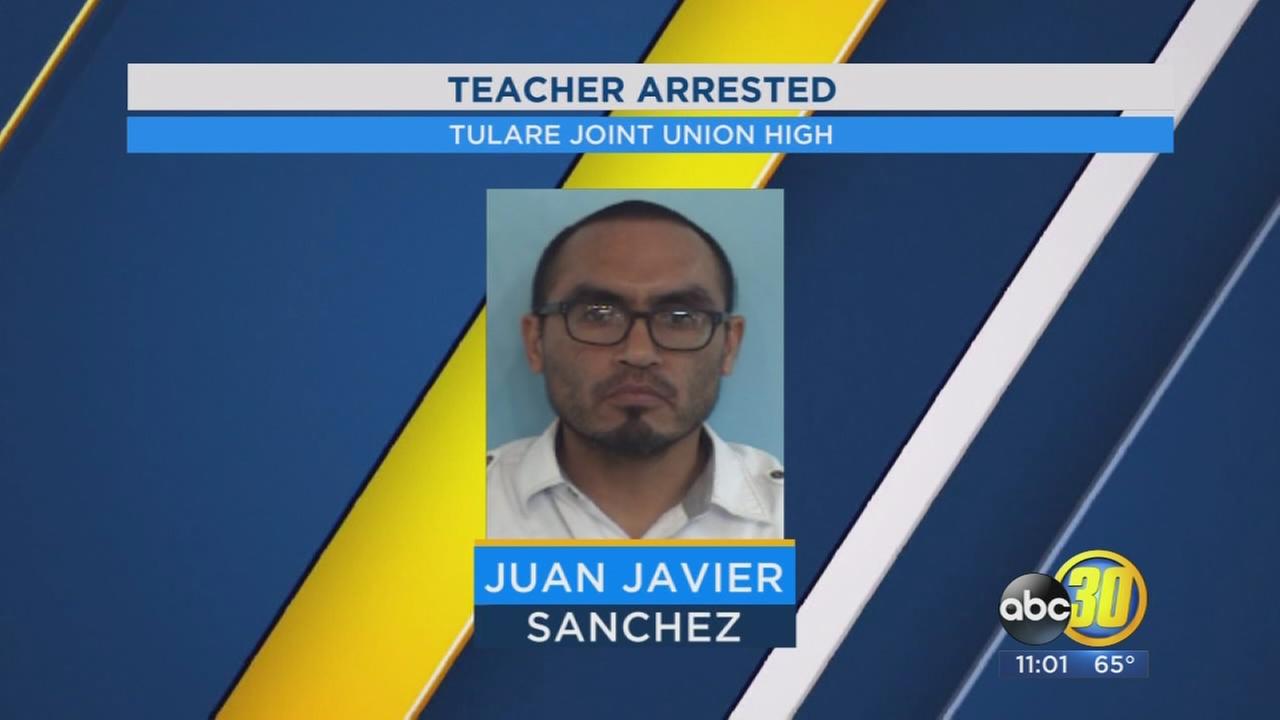 Tulare Union High School teacher arrested for allegedly sexually ... - KFSN-TV