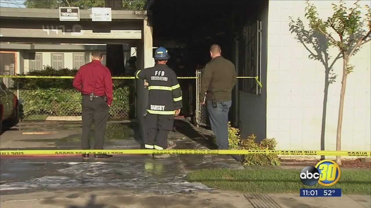 Man found dead in Central Fresno Apartment Fire