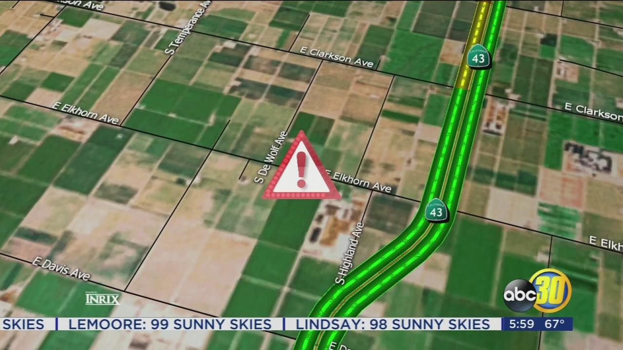 Two dead after car and tractor collide in Fresno County