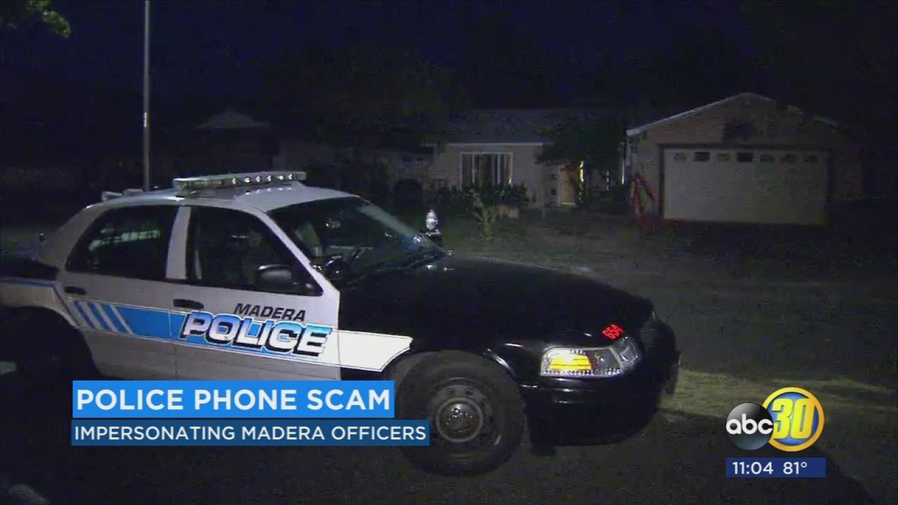 Madera police warn Valley residents of phone scammers impersonating officers