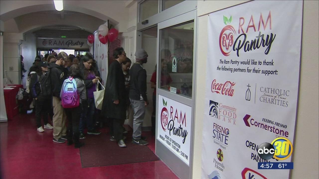 Grand opening of Fresno City Colleges Ram Pantry