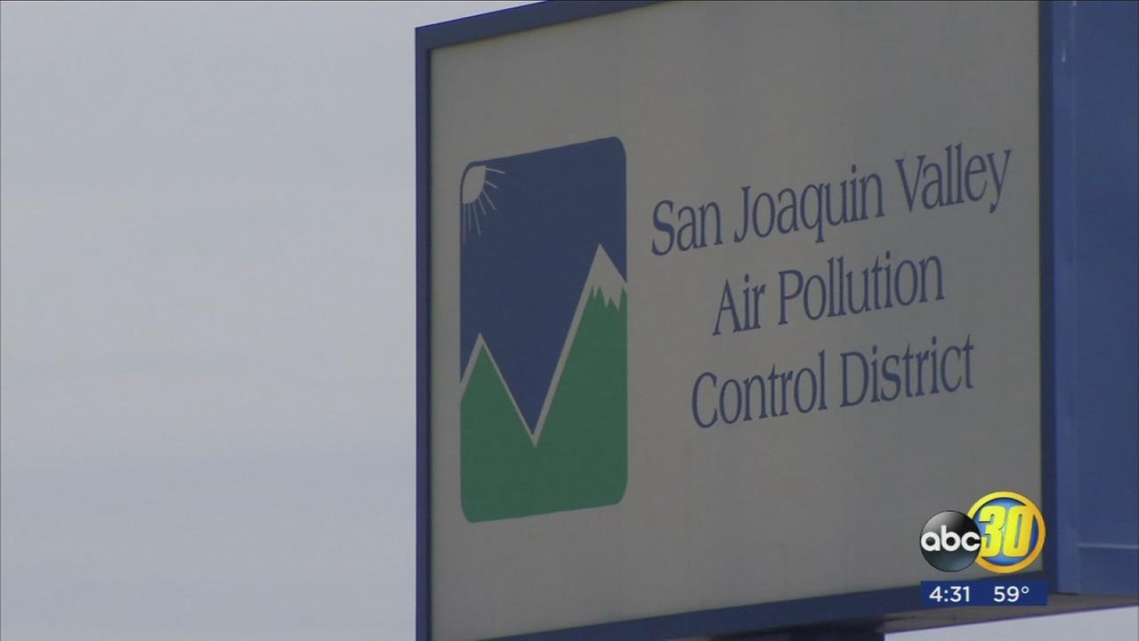 Stagnant air flow and high ozone levels lowered air quality to level red