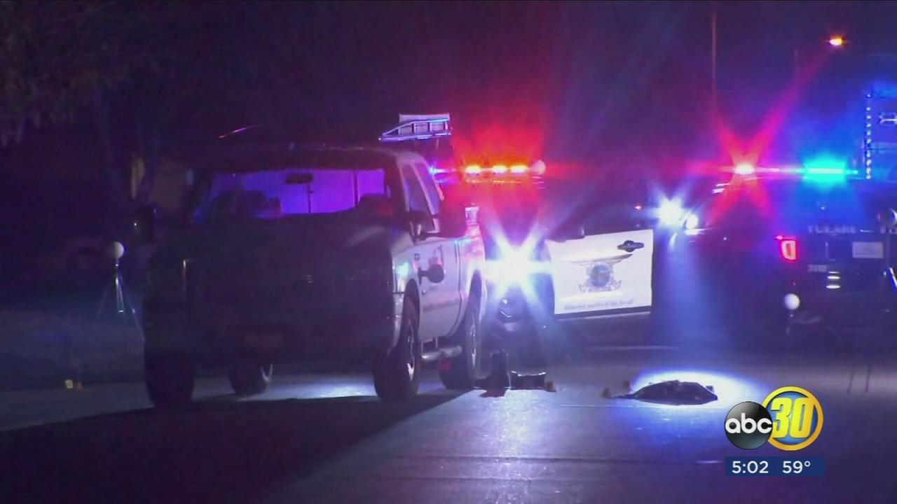 Authorities investigating a deadly officer involved shooting in Tulare
