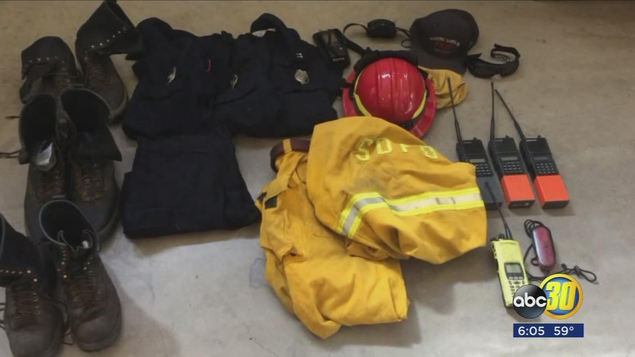 Thousands of dollars of equipment stolen from firefighters car