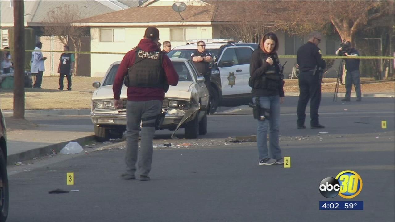 Police search for gunman who shot at multiple people throughout Fresno