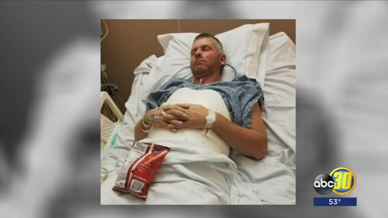 Two Fresno men recovering after an ATV accident on New Year s Day left them both paralyzed