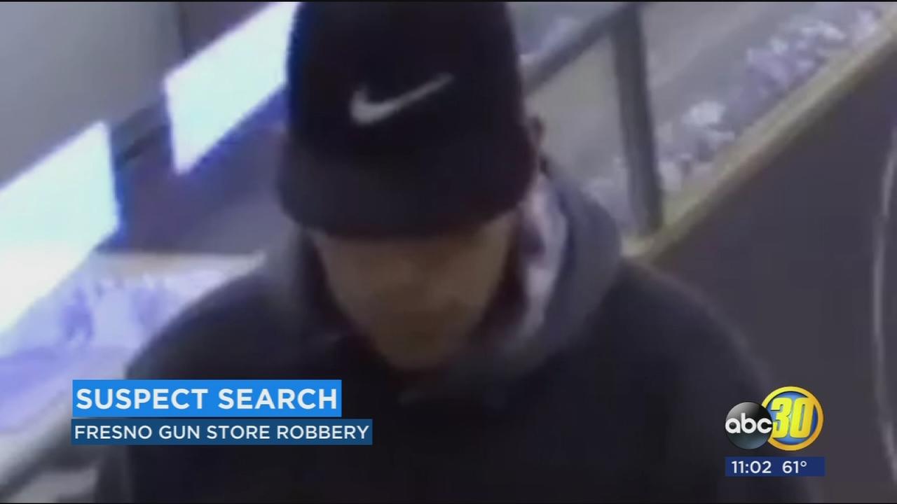 Fresno gun store asking for help on social media to find person who stole gun