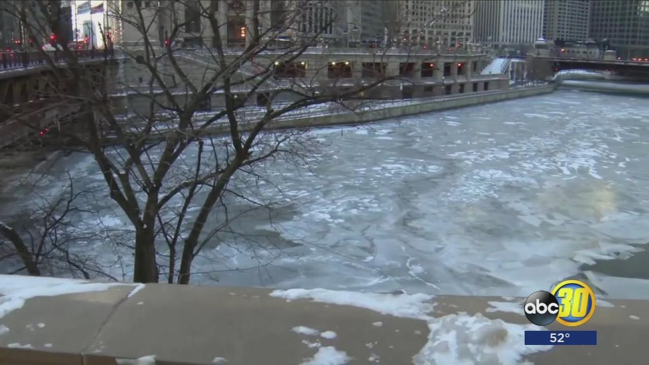 Winter weather batters the East Coast