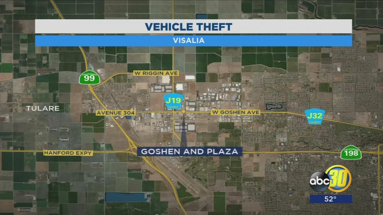 Car stolen with two people inside in the South Valley